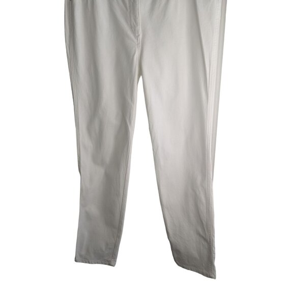 Chico's So Slimming White Straight-Leg Women's Pants Sz 0.5 Small-6 - Picture 3 of 9